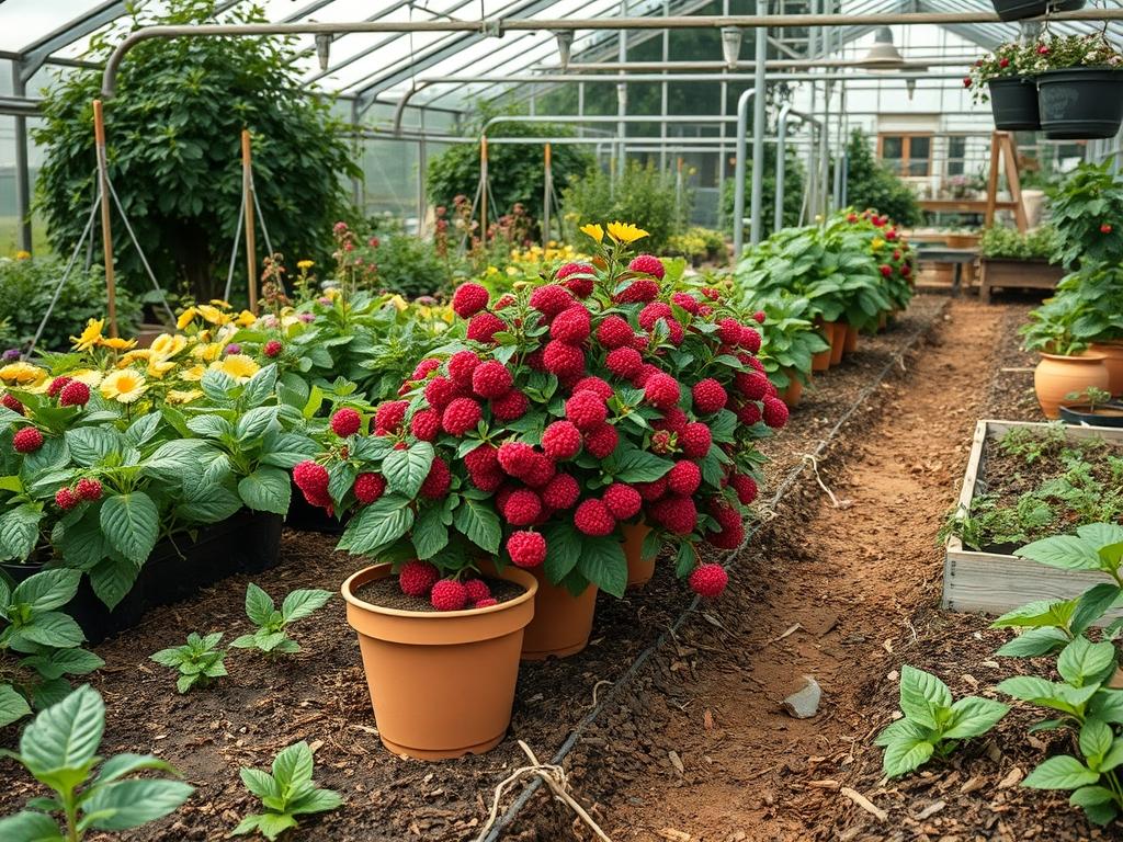 Backyard Berry Bush Borders
