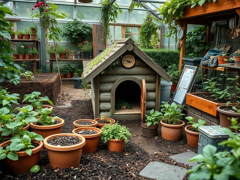 Backyard Hedgehog House Setup