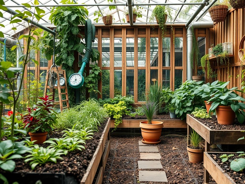 Backyard Mirrored Wall Ideas