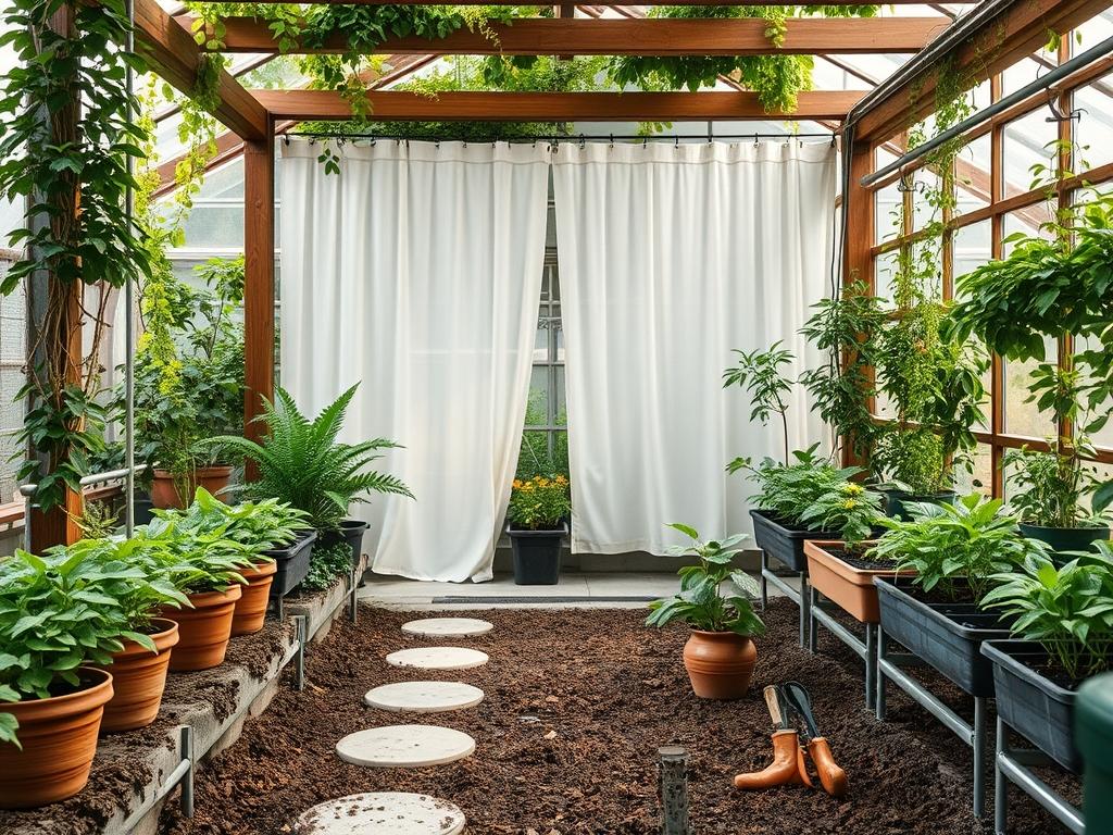 Backyard Pergola Curtains