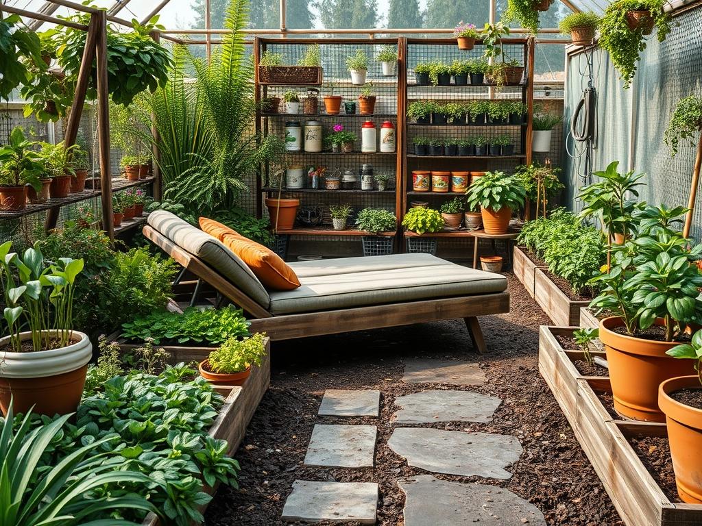 Backyard Sun Lounger Styling