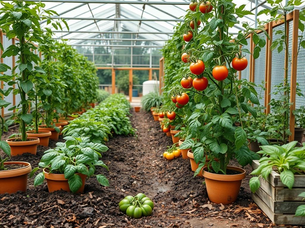 Backyard Tomato Trellising