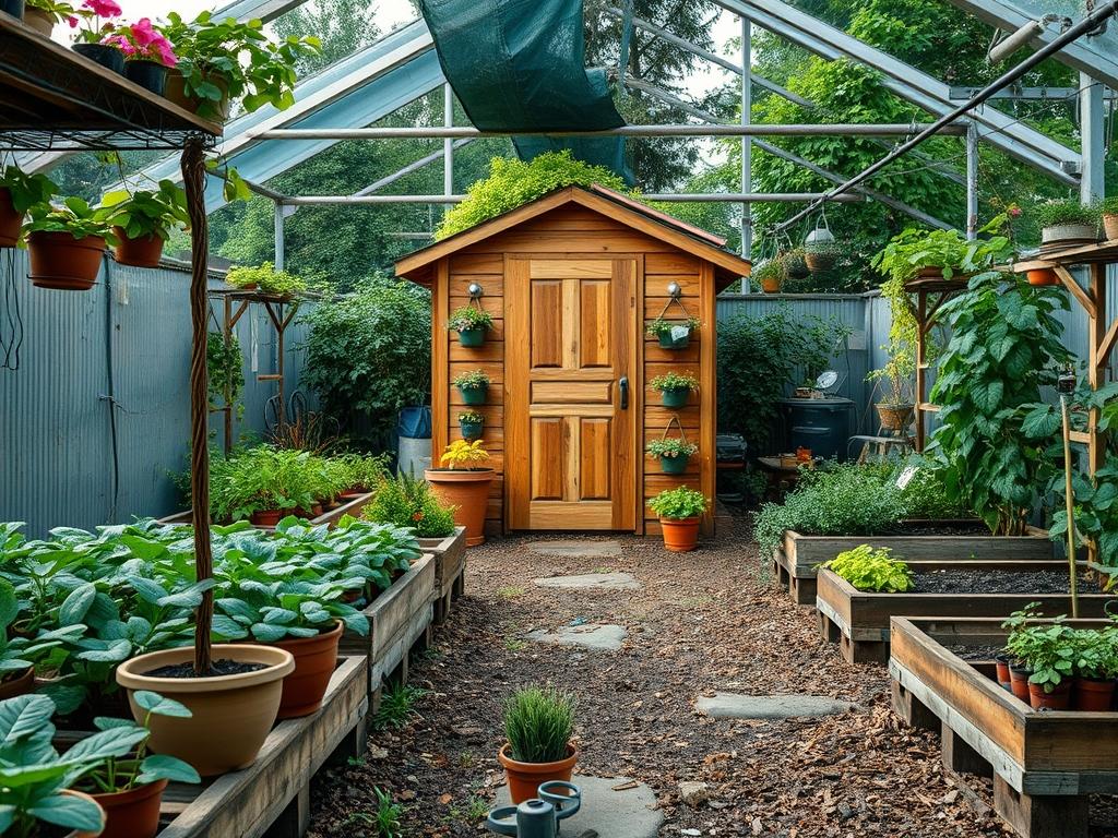Backyard Tool Shed Upgrades