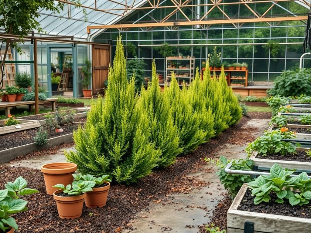 Arborvitae Privacy Hedge Spacing