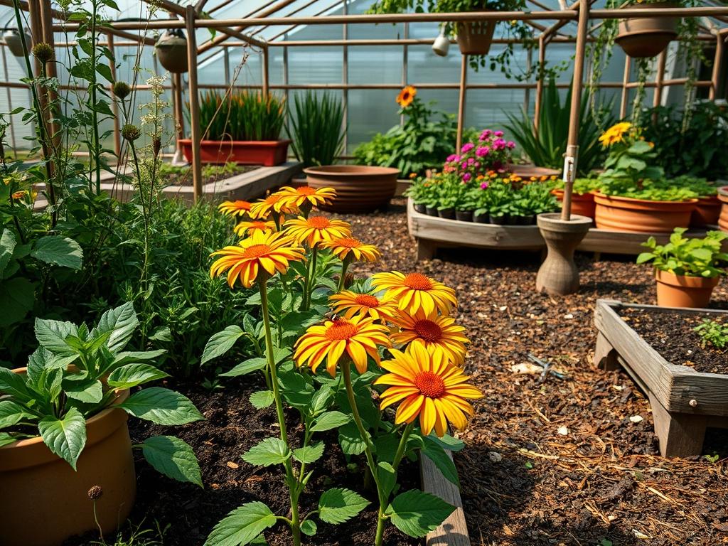 Backyard Bee Friendly Flowers