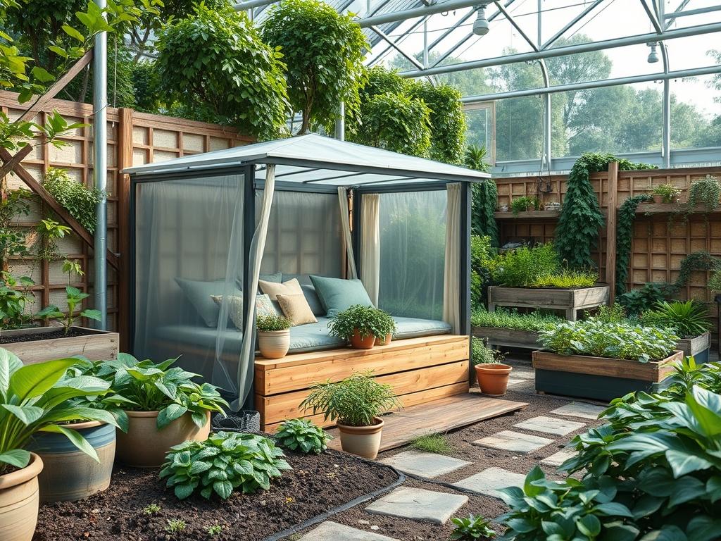 Backyard Daybed Enclosures