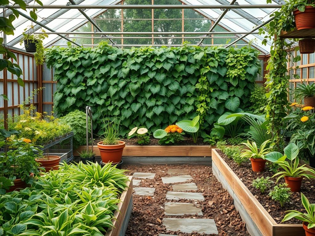 Backyard Faux Ivy Privacy