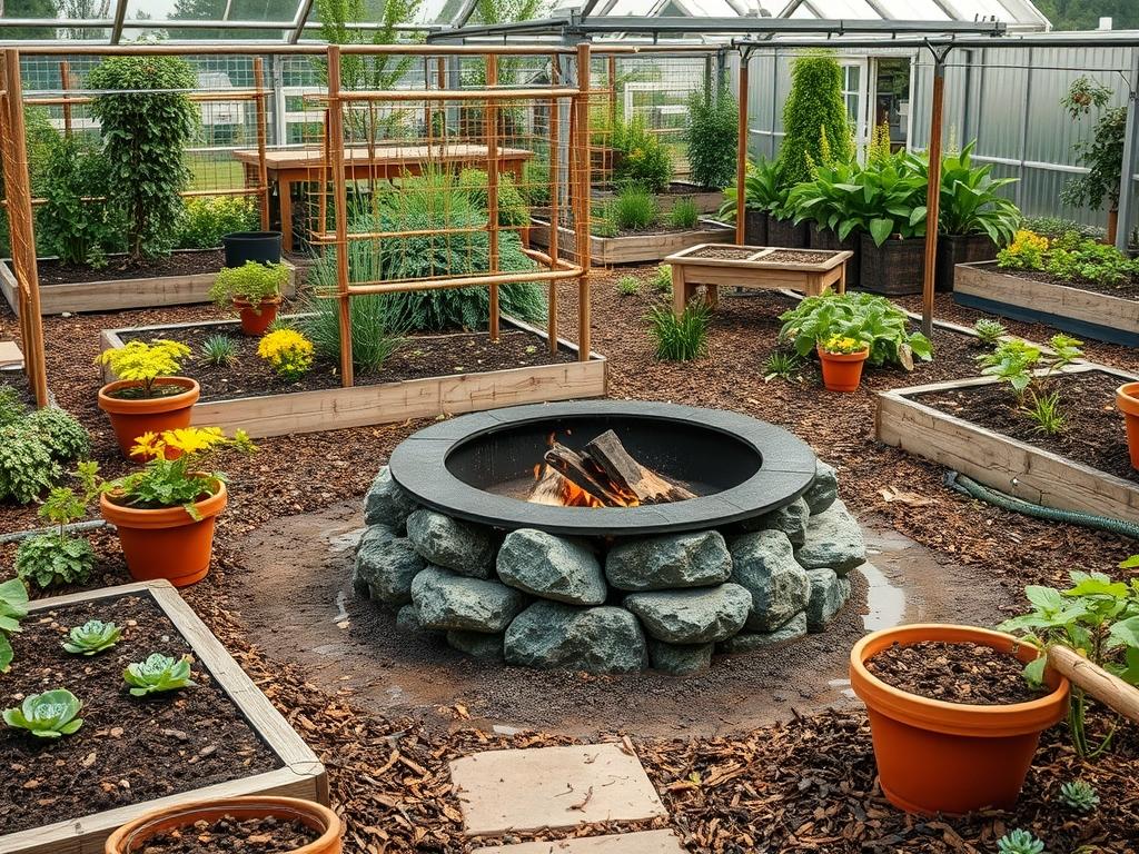 Backyard Fire Pit Covers