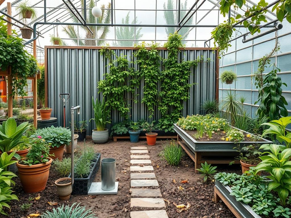 Backyard Metal Screen Panels