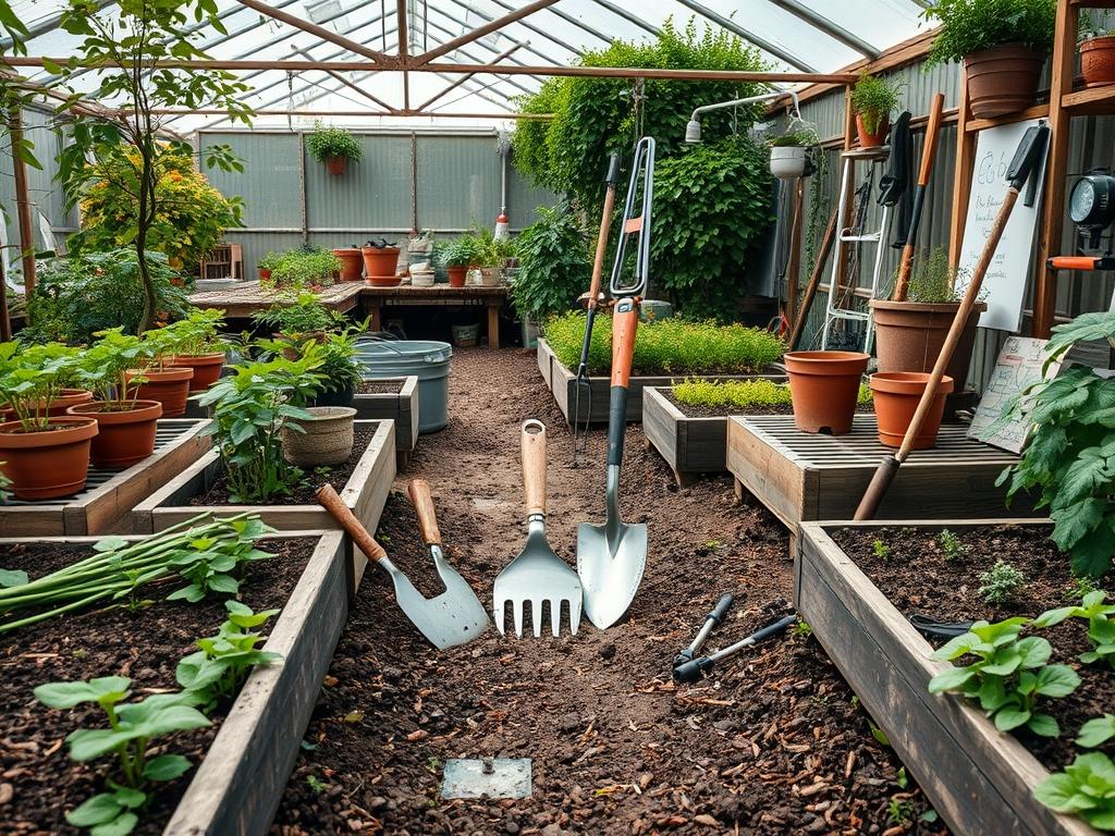 Backyard Tool Organization