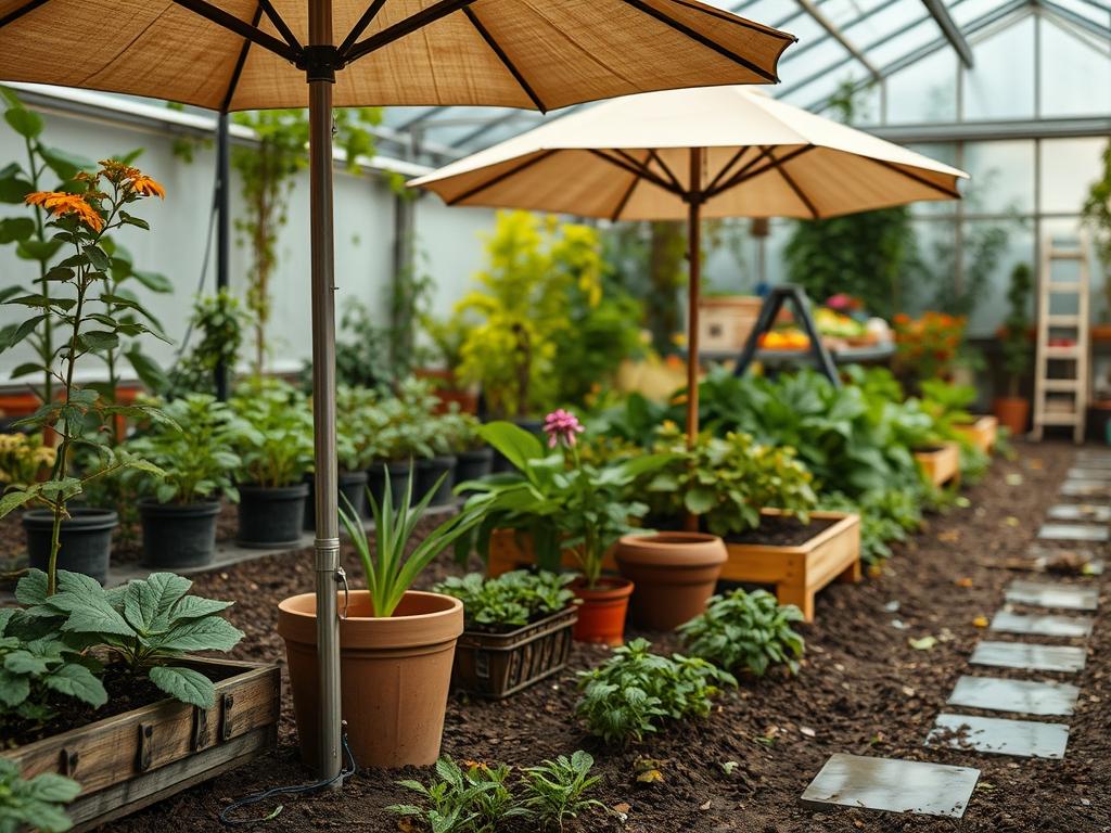 Backyard Umbrella Light Kits