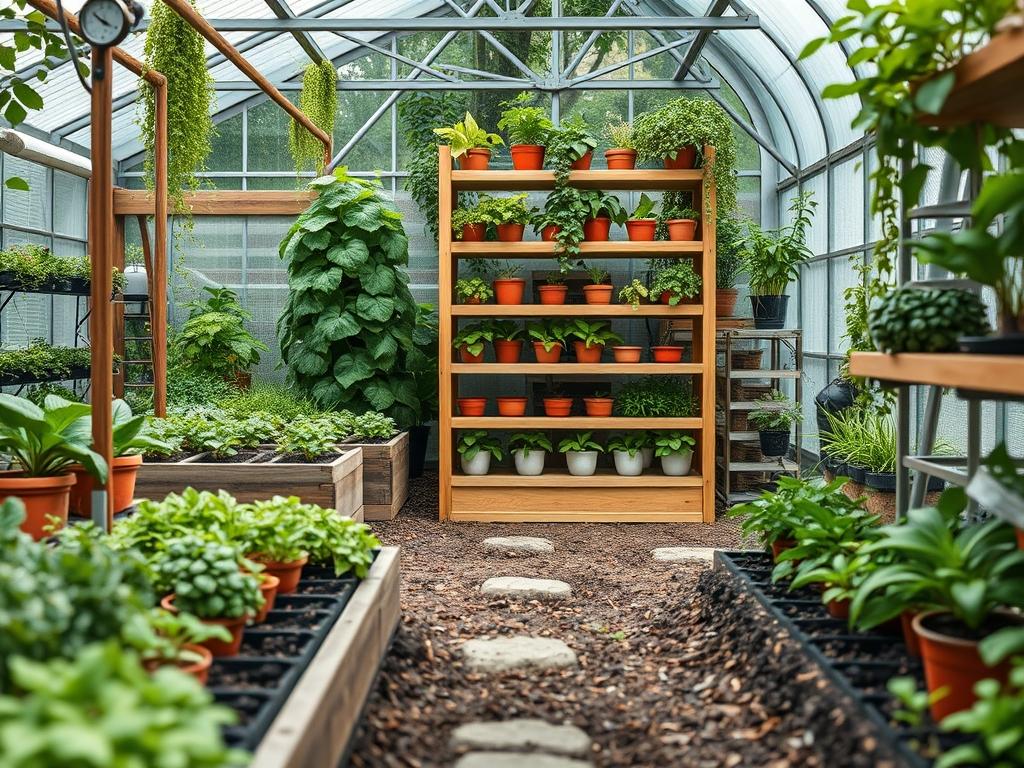 Backyard Vertical Shelf Units