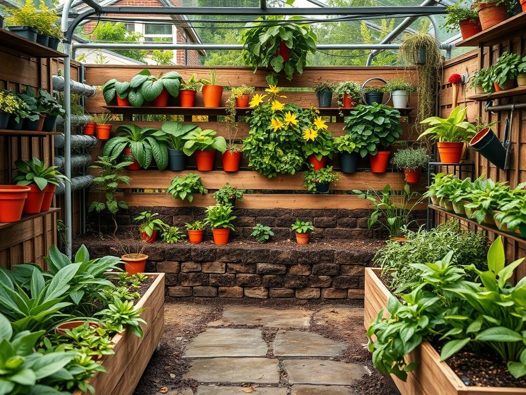 Backyard Wall Planter Layouts