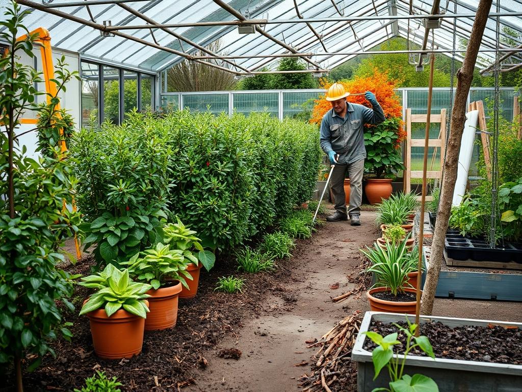 Laurel Privacy Hedge Pruning
