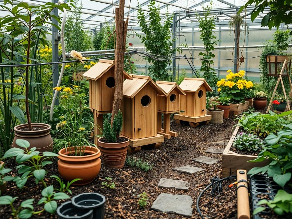 Backyard Native Bee Hotels