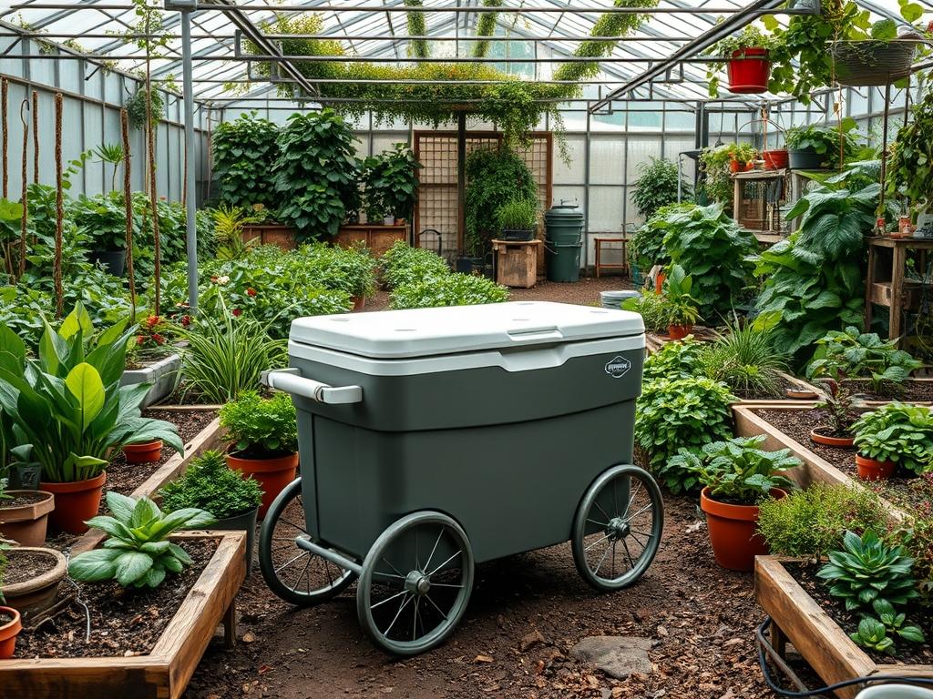 Backyard Outdoor Cooler Carts